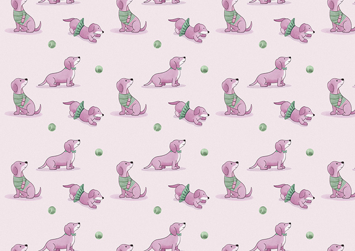 Dasching About, Fetch Princess - Roman Blind - Image 7